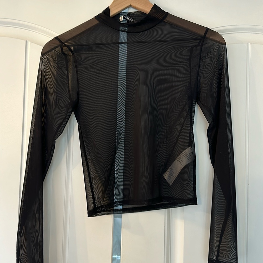 A&F mesh top